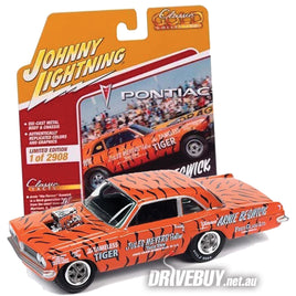Johnny Lightning 1963 Pontiac Tempest Arnie Beswick Tameless Tiger 1/64