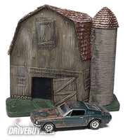 
              Johnny Lightning Barn Finds Ford 1968 Mustang Fastback Diorama 1/64
            