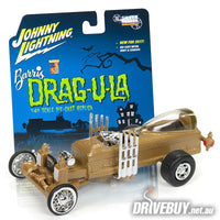 
              The Munsters Dragula 1/64 - Johnny Lightning Diecast - Gold
            