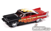 
              1958 Plymouth Fury Kustomized 1/64 – Johnny Lightning Diecast – Red/Black
            