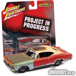 1968 Chevrolet Chevelle SS 396 Project in Progress 1/64 – Johnny Lightning Diecast – Patina