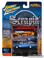 
              1961 Chevrolet Impala SS 409 Scrapin’ 1/64 – Johnny Lightning Diecast – Blue
            