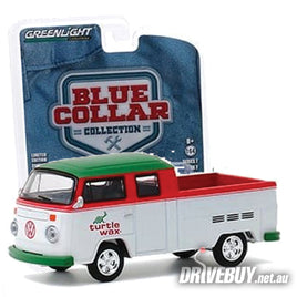 Greenlight Turtle Wax 1979 VW Volkswagen T2 Crew Cab Pickup 1/64
