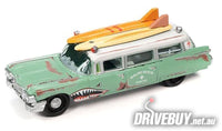 
              1950 Mercury Woody + 1959 Cadillac Surf Rods Twin Pack 1/64 - Johnny Lightning
            