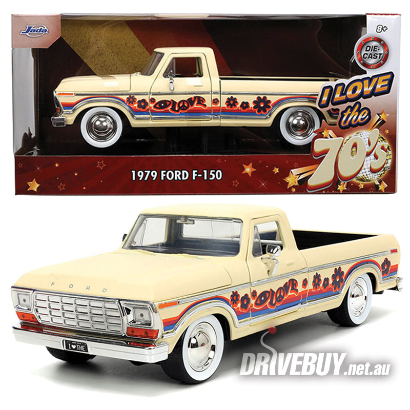 JADA I Love the 70s 1979 Ford F150 Pickup 1/24| DriveBuy