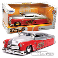 
              Jada Big Time Muscle 1951 Mercury #626 Red & Silver 1/24
            