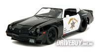 
              Jada Big Time Muscle 1979 Z28 Chevy Camaro Police Car 1/24
            