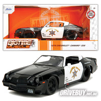 
              Jada Big Time Muscle 1979 Z28 Chevy Camaro Police Car 1/24
            