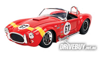 
              1965 Shelby Cobra Big Time Muscle 1/24 - Jada Diecast - Orange Race Spec
            