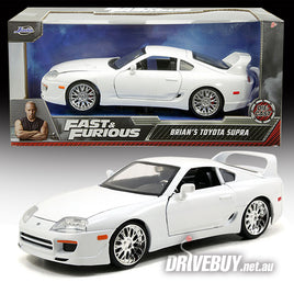 JADA FAST & FURIOUS BRIAN'S TOYOTA SUPRA 1/24