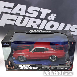 JADA FAST & FURIOUS DOM'S 1970 CHEVY CHEVELLE 1/24