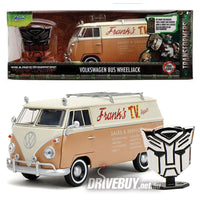 
              JADA HOLLYWOOD RIDES VOLKSWAGEN BUS WHEELJACK TRANSFORMERS 1/24
            