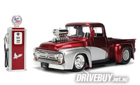 
              Jada Just Trucks 1956 Ford F100 + Gas Pump 1/24
            