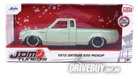 
              JADA JDM TUNERS 1972 DATSUN 620 PICKUP LIGHT GREEN 1/24
            