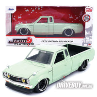 
              JADA JDM TUNERS 1972 DATSUN 620 PICKUP LIGHT GREEN 1/24
            