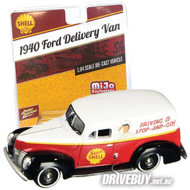 Johnny Lightning Shell 1940 Ford Delivery Van 1/64