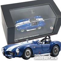
              Shelby Cobra 427SC Racing Screen 1/43 - Kyosho Original Diecast - Blue
            