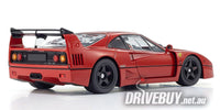 
              Ferrari F40 Lightweight with LM Wing 1/18 - Kyosho Original Diecast - Red
            