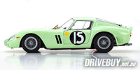 
              1962 Ferrari 250 GTO #15 (RHD) 1/18 - Kyosho Original Diecast - Light Green
            