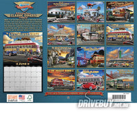 
              Larry Grossman / Retrovisions 2026 Wall Calendar; Classic Diners & Drive-Ins
            