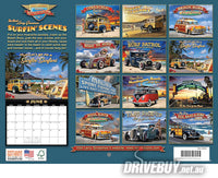 
              Larry Grossman / Retrovisions 2026 Wall Calendar; Surfin' Scenes
            