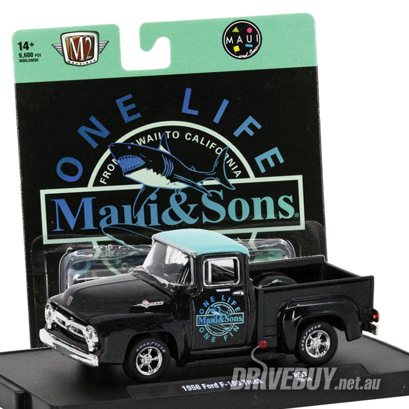 M2 Machines Maui & Sons 1956 Ford F100 Pickup 1/64| DriveBuy