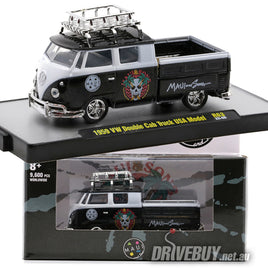 M2 MACHINES 1959 VW DOUBLE CAB BUS MAUI & SONS 1/64