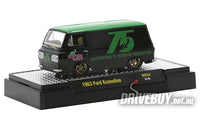 
              M2 MACHINES TURTLE WAX 75 YEARS 1963 FORD ECONOLINE 1/64
            