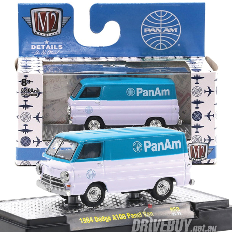 M2マシーン オライリート限定　1964 ダッジA100 パネルバン Amazon.com: M2 Machines 1964 Dodge A100 Panel Van, 1:64