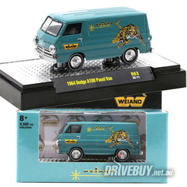 M2 MACHINES 1964 DODGE A100 PANEL VAN WEIAND SPEED 1/64