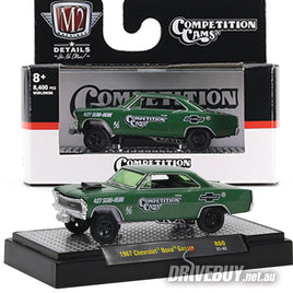 M2 MACHINES COMPETITION CAMS 1967 CHEVY NOVA GASSER 1/64