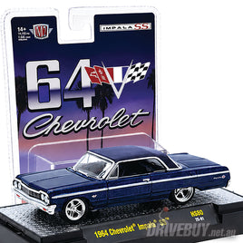 1964 Chevy Impala SS 1/64 – M2 Machines – Metallic Blue