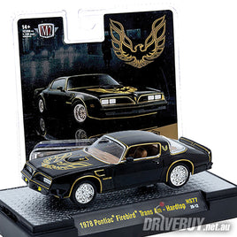 1978 Pontiac Firebird Trans Am 1/64 - M2 Diecast - Black