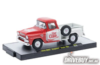 
              1958 GMC Stepside 4x4 Diet Coke 1/64 – M2 Machines Diecast
            