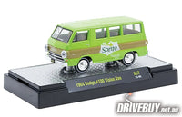 
              1964 Dodge A100 Vision Van Sprite 1/64 – M2 Machines Diecast
            