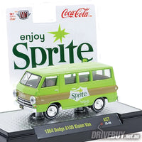 
              1964 Dodge A100 Vision Van Sprite 1/64 – M2 Machines Diecast
            