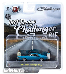 1971 Dodge Challenger R/T 1/64 – M2 Machines Diecast – Blue