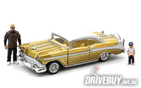 
              1956 Chevrolet Bel Air Lowrider 1/64 – M2 Machines MiJo Exclusives - Gold
            
