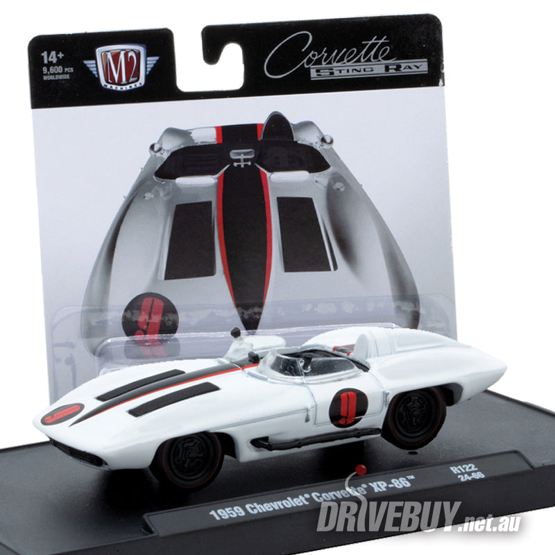 M2 Machines 1959 Chevy Corvette XP86 Stingray 1/64| DriveBuy
