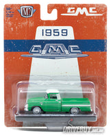 
              M2 Machines 1959 GMC Fleetside Pickup 1/64
            