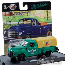 M2 Machines Lucky Roast 1950 Studebaker 2R Pickup 1/64