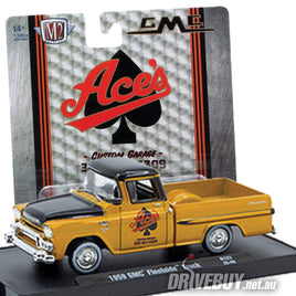 M2 Machines Ace's Custom Garage 1959 GMC Pickup 1/64