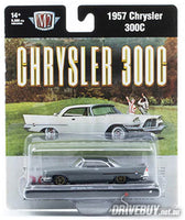 
              1957 Chrysler 300C 1/64 - M2 Diecast - Grey Black
            