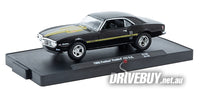 
              1968 Pontiac Firebird 400 HO 1/64 - M2 Diecast - Black Gold
            