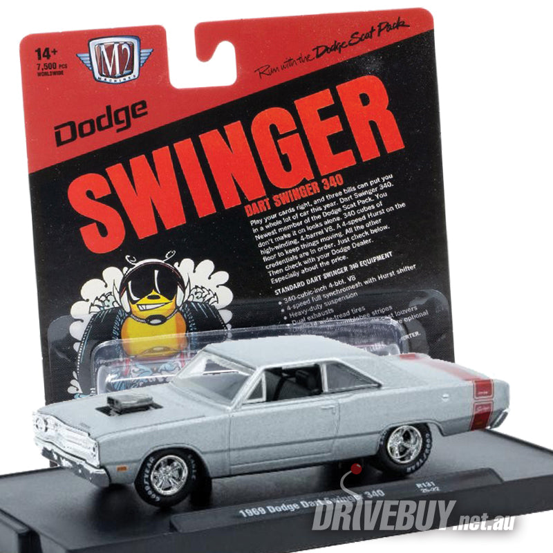 M2 Machines 1969 Dodge Dart Swinger 340 1/64| DriveBuy
