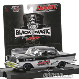 M2 Machines Lunati Black Magic 1957 Chevy Bel Air 1/64