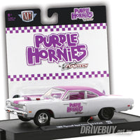 
              M2 Machines Flowtech Purple Hornies 1969 Plymouth Road Runner 1/64
            