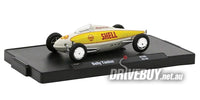 
              Belly Tanker 1/64 Shell Gasoline - M2 Diecast - Yellow White
            