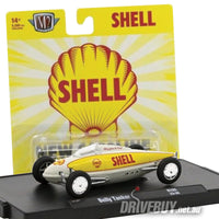 
              Belly Tanker 1/64 Shell Gasoline - M2 Diecast - Yellow White
            