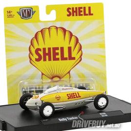 Belly Tanker 1/64 Shell Gasoline - M2 Diecast - Yellow White